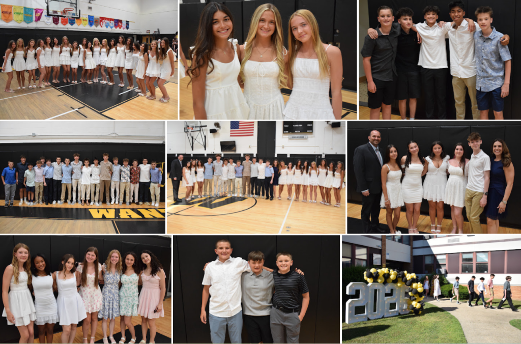 photos of students posing together